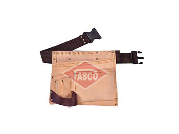 5 POCKET SPLIT LEATHER CARPENTER APRON (ECONOMY)