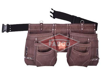 11 POCKET SPLIT LEATHER CARPENTER APRON