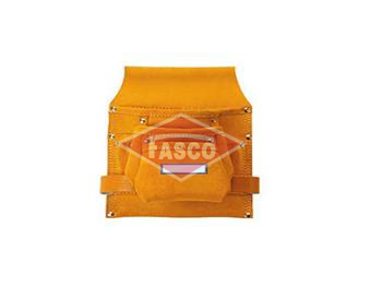 9 POCKET SPLIT LEATHER PROFESSIONAL STYLE NAIL & TOOL BAG
