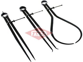 SPRING CALIPER WITH ADJUSTABLE SCREW